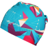 Шапочка для плавания ONLYTOP Swim, тканевая, обхват 54-60см (2388951)
