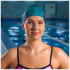 Шапочка для плавания ONLYTOP Swim, тканевая, обхват 54-60см (2388951)