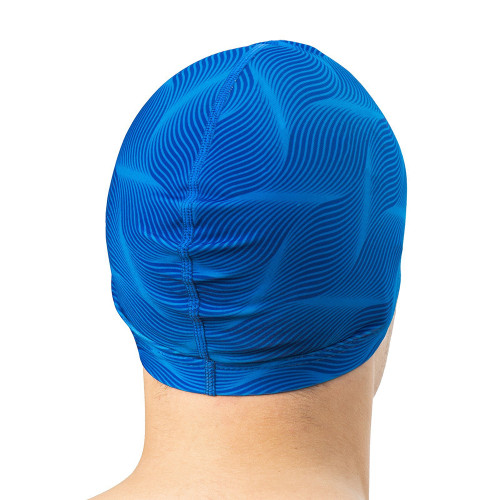 Шапочка для плавания ONLYTOP Swim, тканевая, обхват 54-60см (2388965)