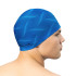Шапочка для плавания ONLYTOP Swim, тканевая, обхват 54-60см (2388965)