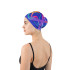 Шапочка для плавания ONLYTOP Swim, тканевая, обхват 54-60см (2388966)
