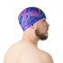 Шапочка для плавания ONLYTOP Swim, тканевая, обхват 54-60см (2388966)
