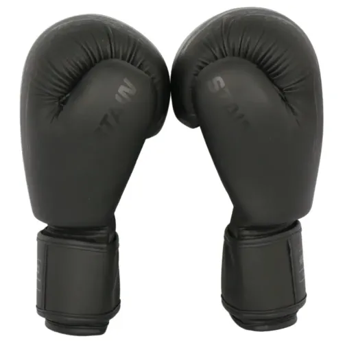 Перчатки боксерские BOYBO Stain BGS322 флекс, черный , р-р, 6 OZ