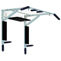 Турник-брусья 3в1 SPORT ELITE ES-0660W Workout складной, разборный, белый