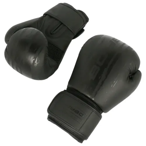 Перчатки боксерские BOYBO Stain BGS322 флекс, черный , р-р, 4 OZ