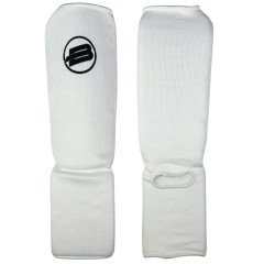Защита голени и стопы BoyBo BF244N бел. х/б, р.XL