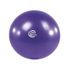 Мяч гимнастический Lite Weights BB010-30, d-75см, (с массажными шипами, антивзрыв, насос), макс. нагрузка 110кг