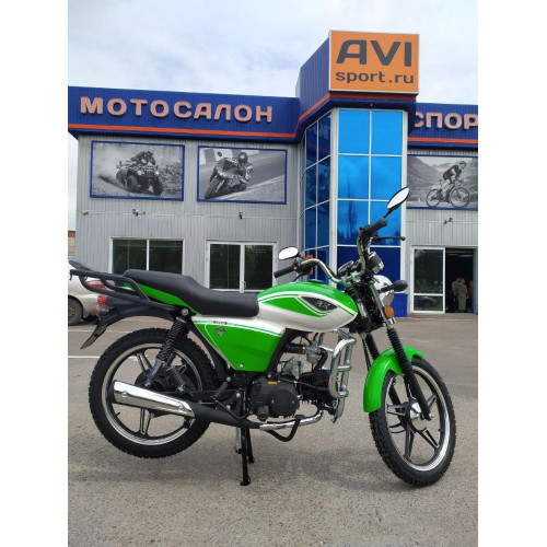 Мопед VENTO RIVA-II RX 12 зеленый/белый