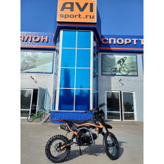 Питбайк  Motoland GF125 E оранжевый/чёрный *4