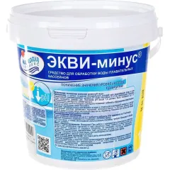 Средство для бассейнов МАРКОПУЛ КЕМИКЛС ЭКВИ-МИНУС, М29, 1кг ведро, гранулы для понижения уровня рН воды