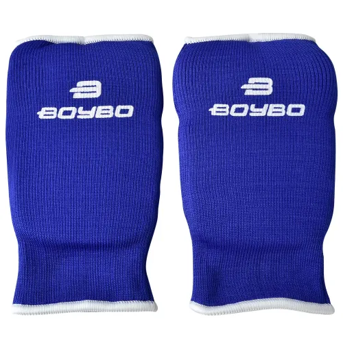 Накладки для карате BoyBo х/б синие р.2XS