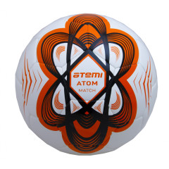 Мяч ф/б ATEMI ATOM Hybrid, оранжевый р. 5