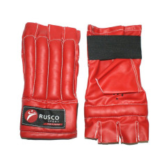 Шингарты RUSCO SPORT кожзам. р.ХL, цв. красный