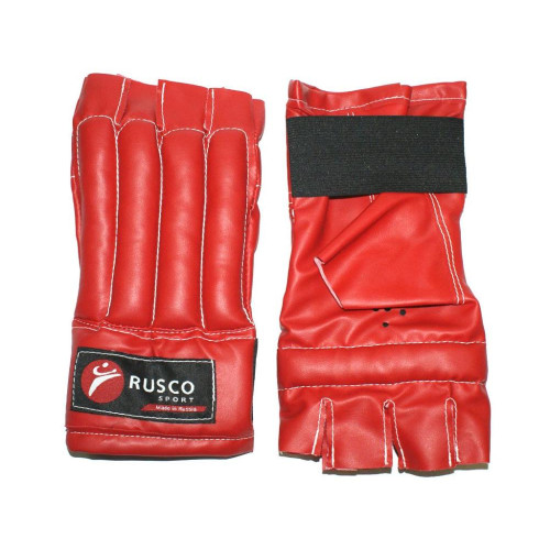Шингарты RUSCO SPORT кожзам. р.ХL, цв. красный