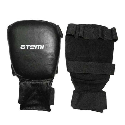 Перчатки для карате ATEMI PKP-453 кожа, черные, XL