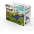Игрушка КВАДРОКОПТЕР Hiper HQC-0003 Falcon X FPV 0.3Mpix VGA WiFi ПДУ черный/фиолетовый