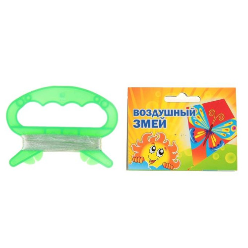 Воздушный змей Истребитель с леской (333392)