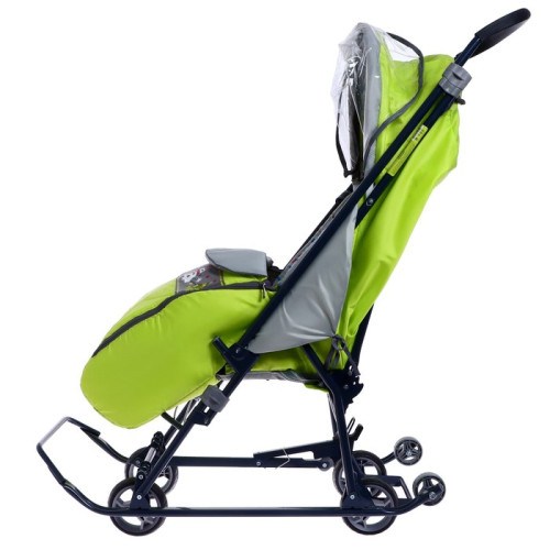 Санки-коляска NIKA KIDS Наши детки цв. лимонный (7082437)