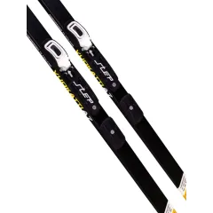 Комплект лыжный NNN 200 VUOKATTI Step-in Black/Yellow