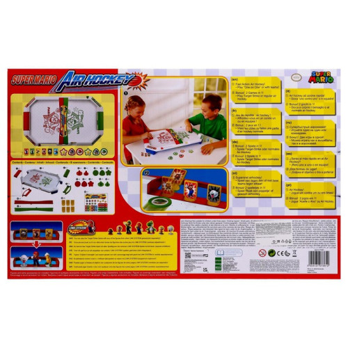 Игра АЭРОХОККЕЙ Супер Марио Марио воздушный хоккей  (7403451)
