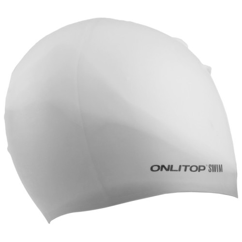 Шапочка для плавания ONLYTOP SWIM силикон (737233)