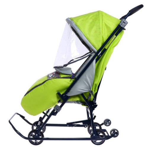 Санки-коляска NIKA KIDS Наши детки цв. лимонный (7082437)