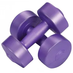 Гантели для фитнеса BODY SCULPTURE 1,5кг х 2шт виниловые