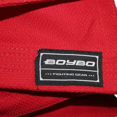 Куртка для самбо BOYBO BSJ120, рост: 160, цв. красный
