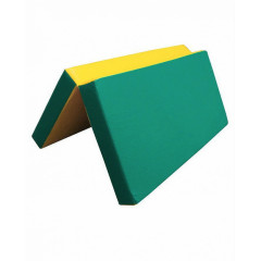 Мат для ДСК №4 (100 х 100 х 10) складной (зел/жел)