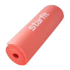 Коврик для йоги и фитнеса STARFIT FM-301 NBR (183х61х1,5 см) коралловый