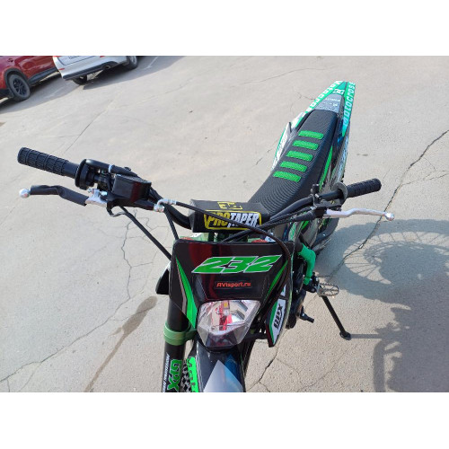 Мотоцикл Кросс Motoland XT300 HS (175FMM) (BB-300cc) зеленый *5