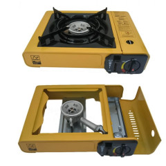 Плита походная газовая TRAMP TRG-004 с пьезоподжигом, 34,3 x 28,4 x 11,3 см (6635276)