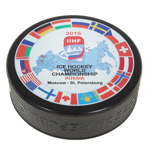 Шайба хоккейная RUBENA Чемпионаты мира (Россия 2016)