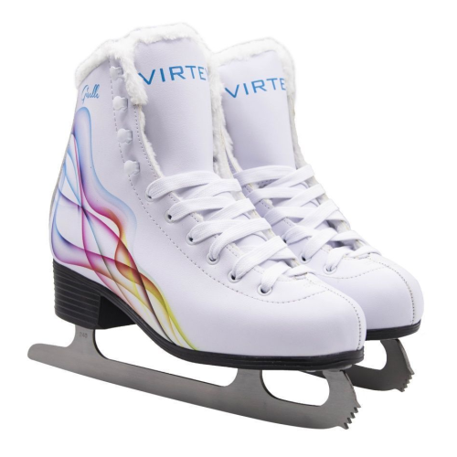 Коньки фигурные VIRTEY GISELLE р.39 (иск. мех)