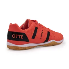 Бутсы ф/б VIRTEY INDOOR 21730 OTTE, иск.кожа, цв. коралл/черный, р.35