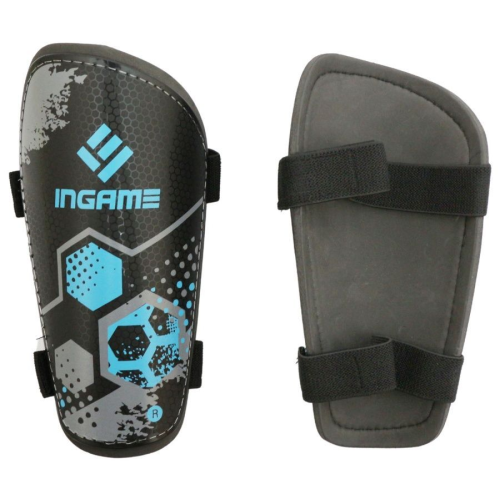 Щитки футбольные INGAME FREESTYLE IF-401 голубые (L)