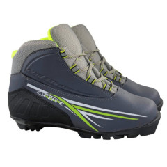 Ботинки лыжные NNN MARAX MXN-300  ACTIVE р.34. принт зеленый