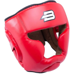 Шлем боксерский BOYBO Winner Flexy BP2004 красный р. XL (закрытый)