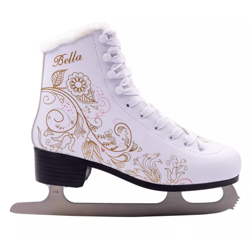 Коньки фигурные VIRTEY BELLA р.40 (иск. мех)