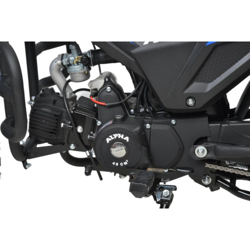Мопед MOTOLAND ALPHA Forester RT 11 синий/белый