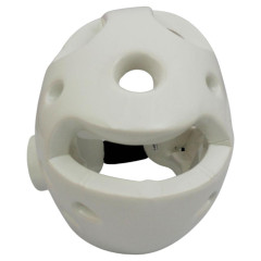 Шлем для тхэквондо BoyBo Premium BHT44 цв. белый, р. L