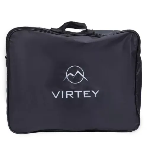 Коньки раздвижные VIRTEY POWER BW-166 р. 29-32. Цвет: черный/зеленый