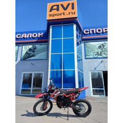 Мотоцикл Кросс Motoland XR300 LITE красный (175FMM) *4