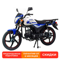 Мопед MOTOLAND ALPHA RS 11 синий/белый