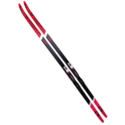 Комплект лыжный NNN 170 VUOKATTI Step-in Black/Red