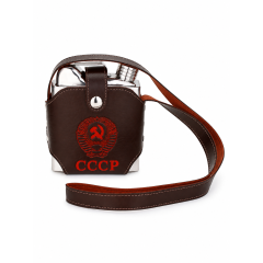 Фляга "СССР" 0,54л, в чехле (2390581)