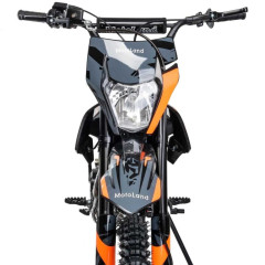 Питбайк  Motoland GF150 E 19"/16" оранжевый (с пробегом)