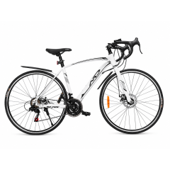 Велосипед MINGDI 26" MD-700C (21ск, регид) белый/черный