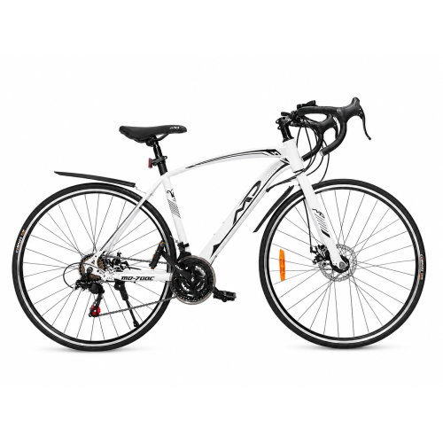 Велосипед MINGDI 26" MD-700C (21ск, регид) белый/черный