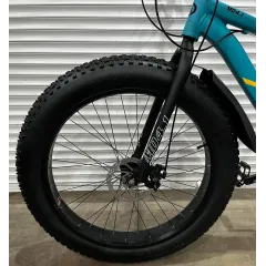 Велосипед MINGDI 26" MD-4.1 FAT (8ск, алюминий) морская волна